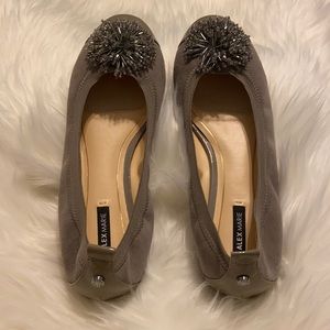 Women’s Alex-Marie gray flats